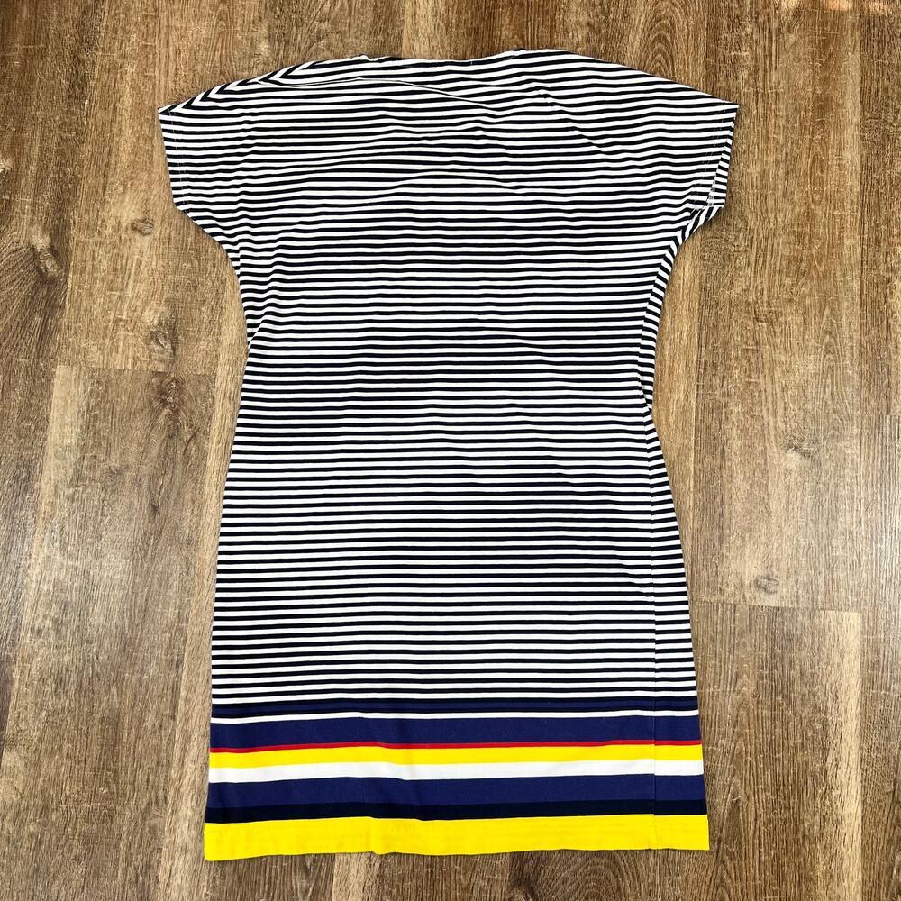 Barbour Harewood Dress in Navy Striped Dress - Picture 3 of 5